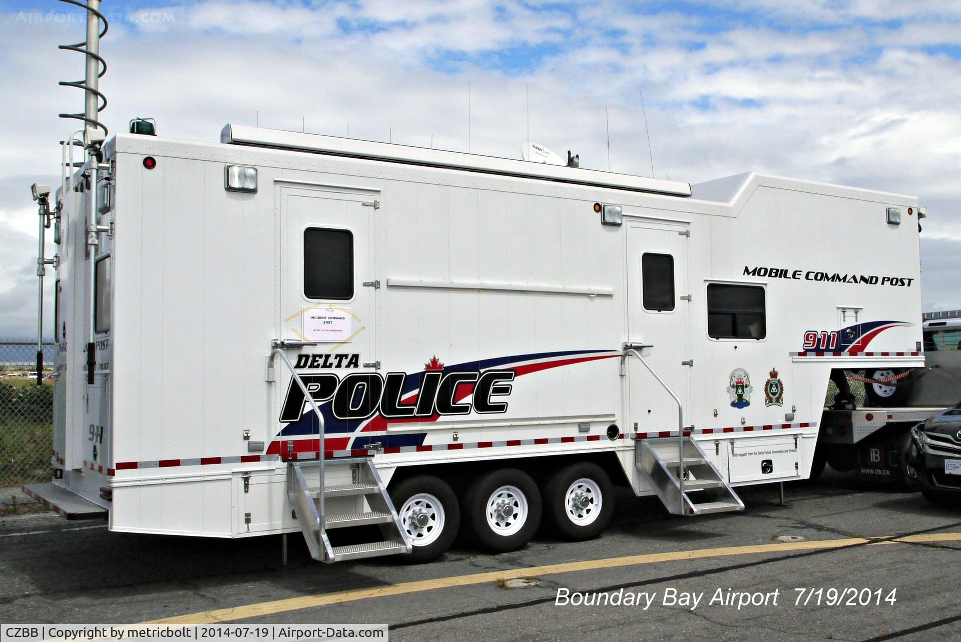 Boundry Bay Airport, Boundry Bay Canada (CZBB) - Police presence,Boundary Bay Airshow 2014