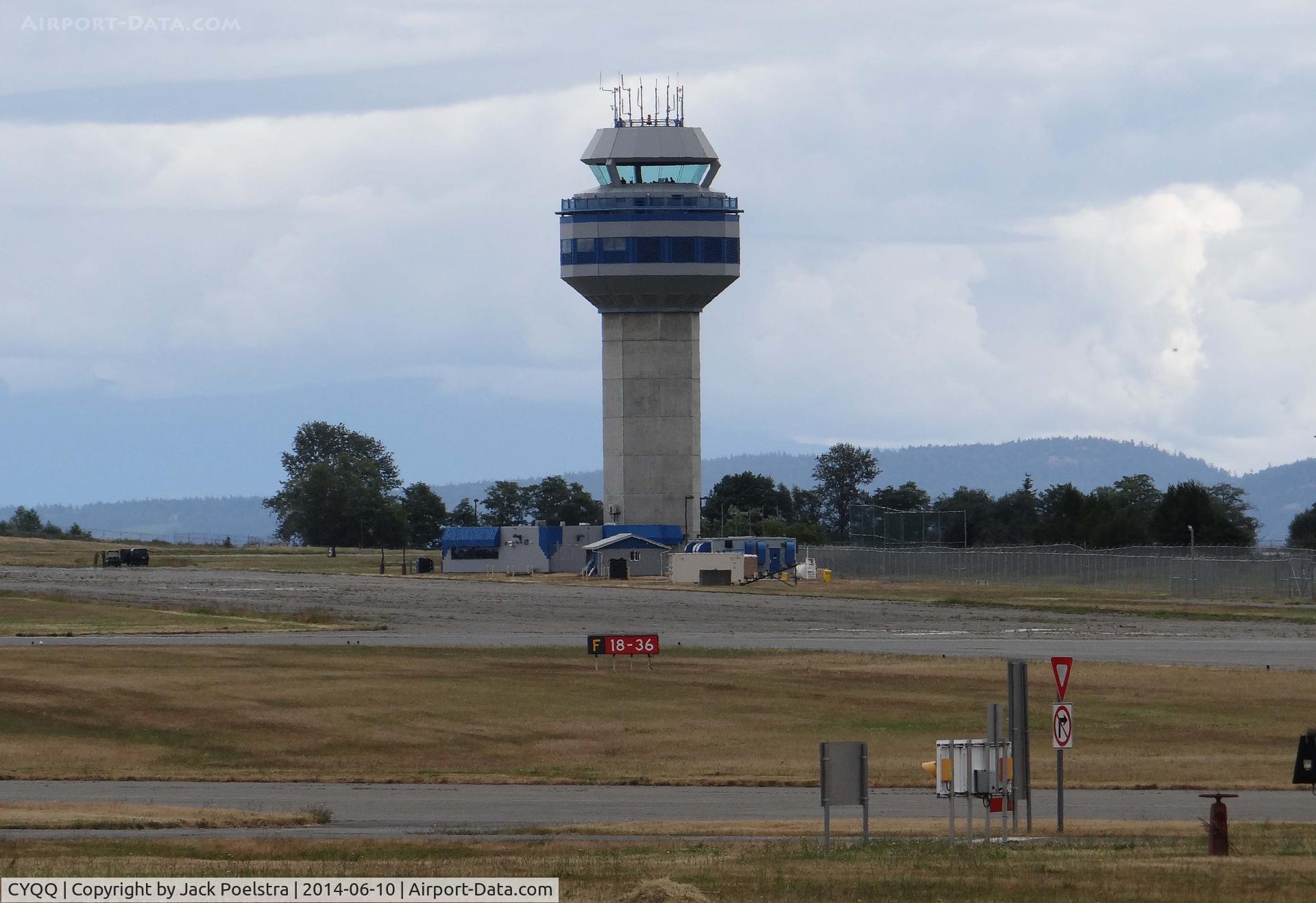 CFB Comox (Comox Airport), Comox, British Columbia Canada (CYQQ) - Tower of Comox Airport BC