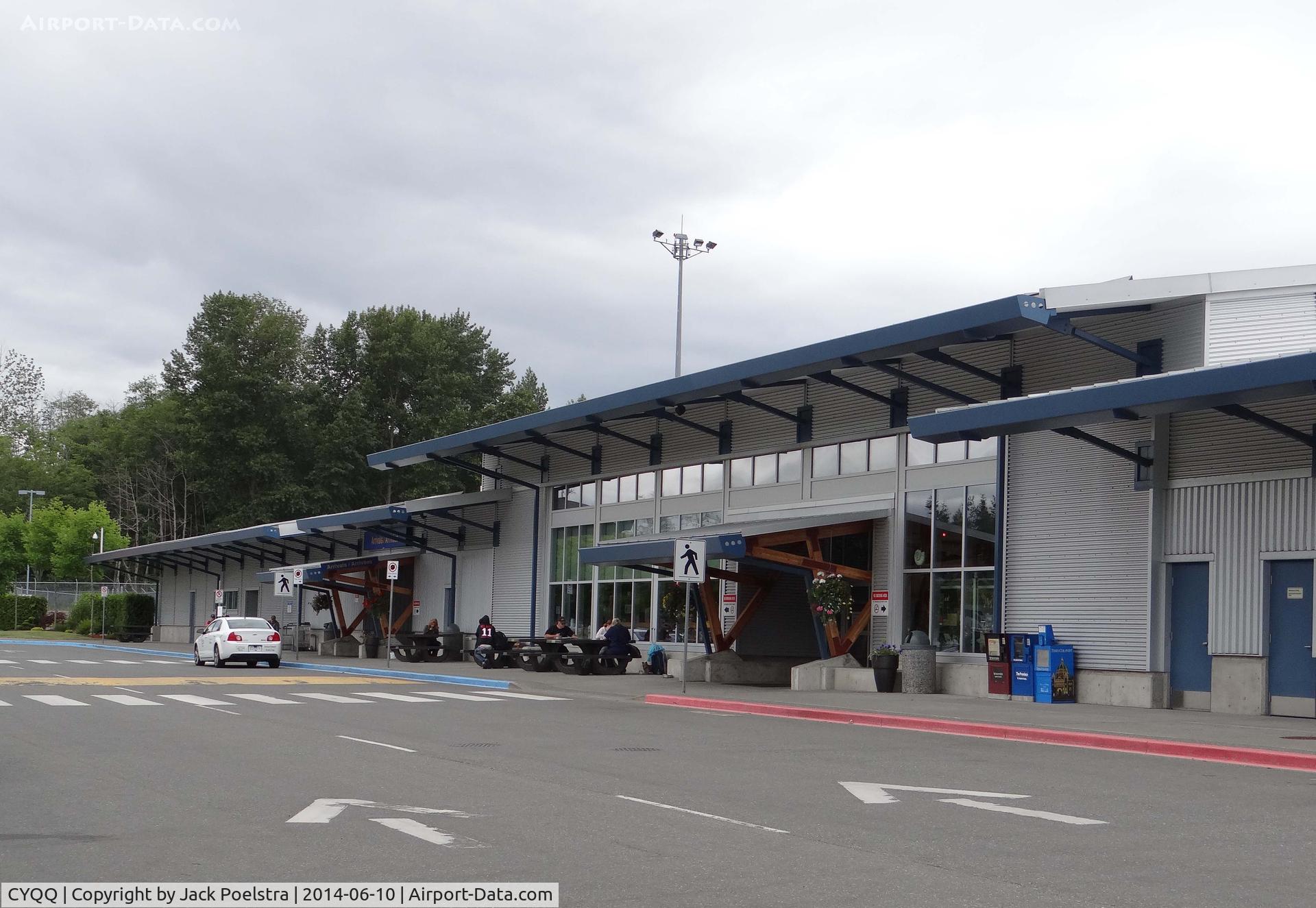 CFB Comox (Comox Airport), Comox, British Columbia Canada (CYQQ) - Terminal of Comox Airport BC