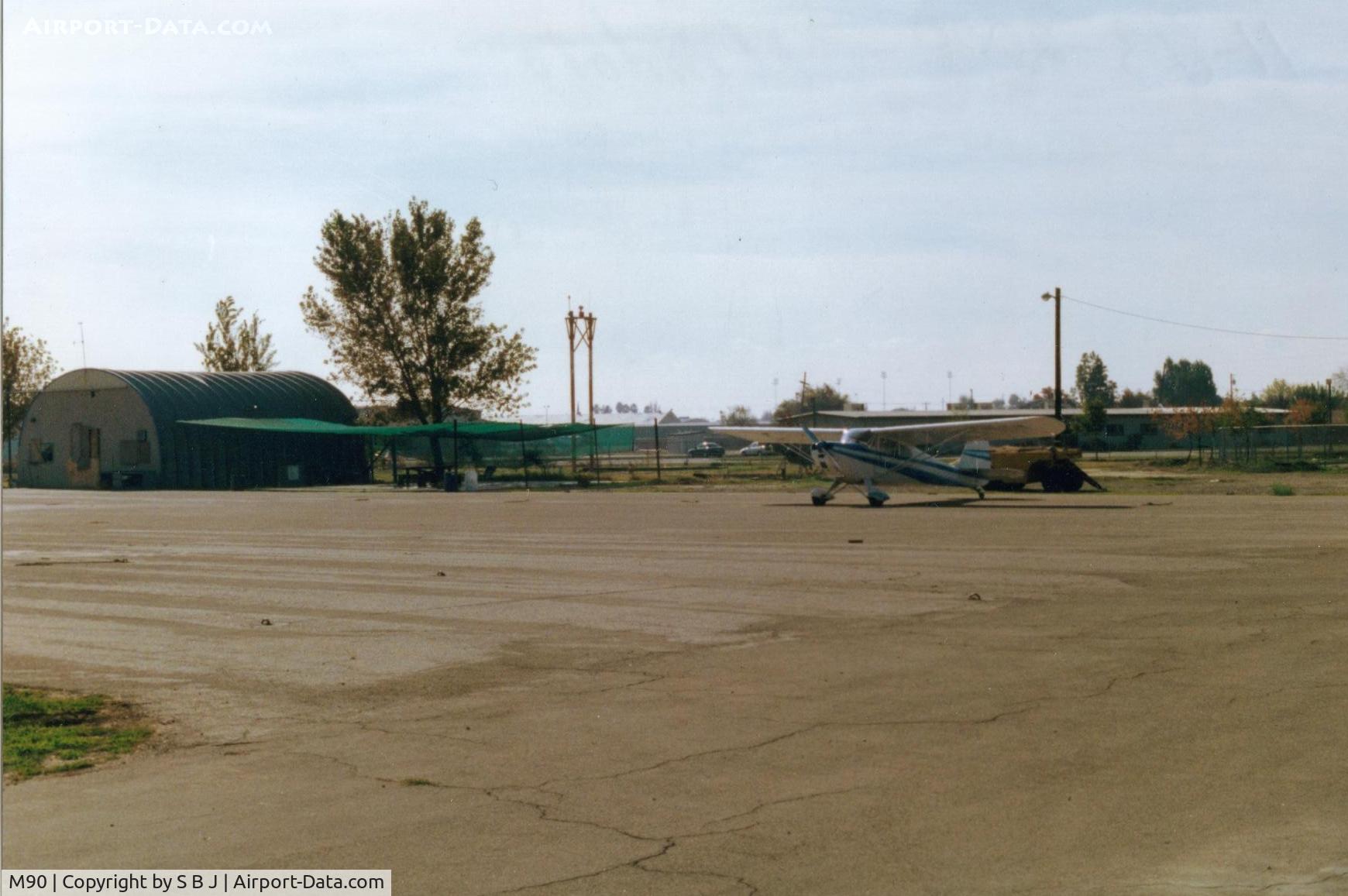 William Robert Johnston Municipal Airport (M90) - 78E at the Mendota airport.Not much there. No problem getting an empty tiedown! Most of my stops,I was the only plane there.