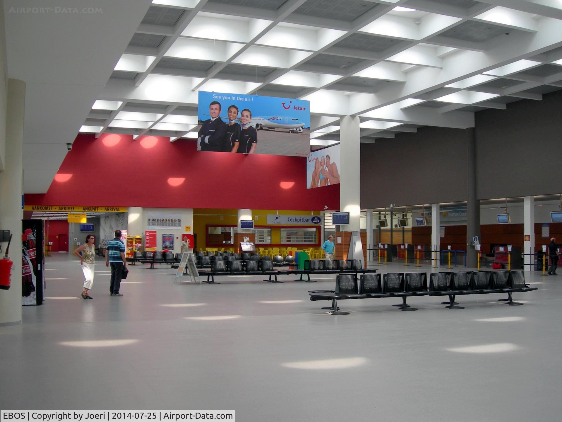 Ostend-Bruges International Airport, Ostend Belgium (EBOS) - Passengers terminal