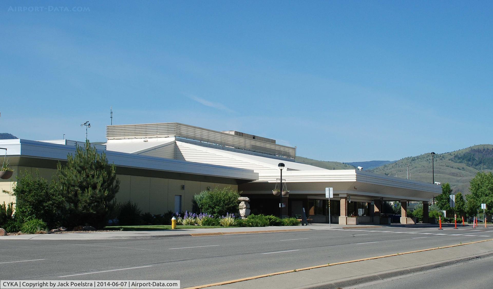 Kamloops Airport, Kamloops, British Columbia Canada (CYKA) - Terminal of Kamloops airport BC