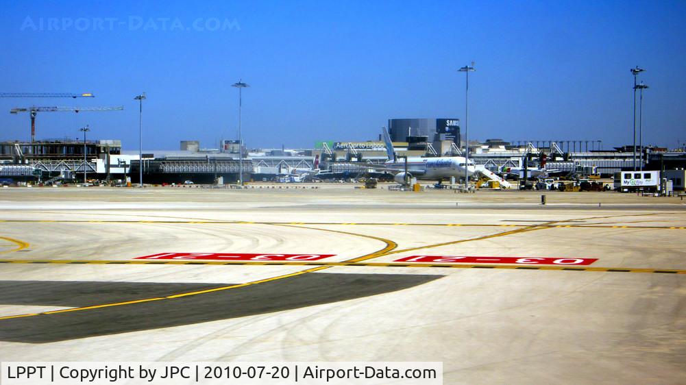 Portela Airport (Lisbon Airport), Portela, Loures (serves Lisbon) Portugal (LPPT) - Lisbon Airport from the Cockpit of a TAP A320