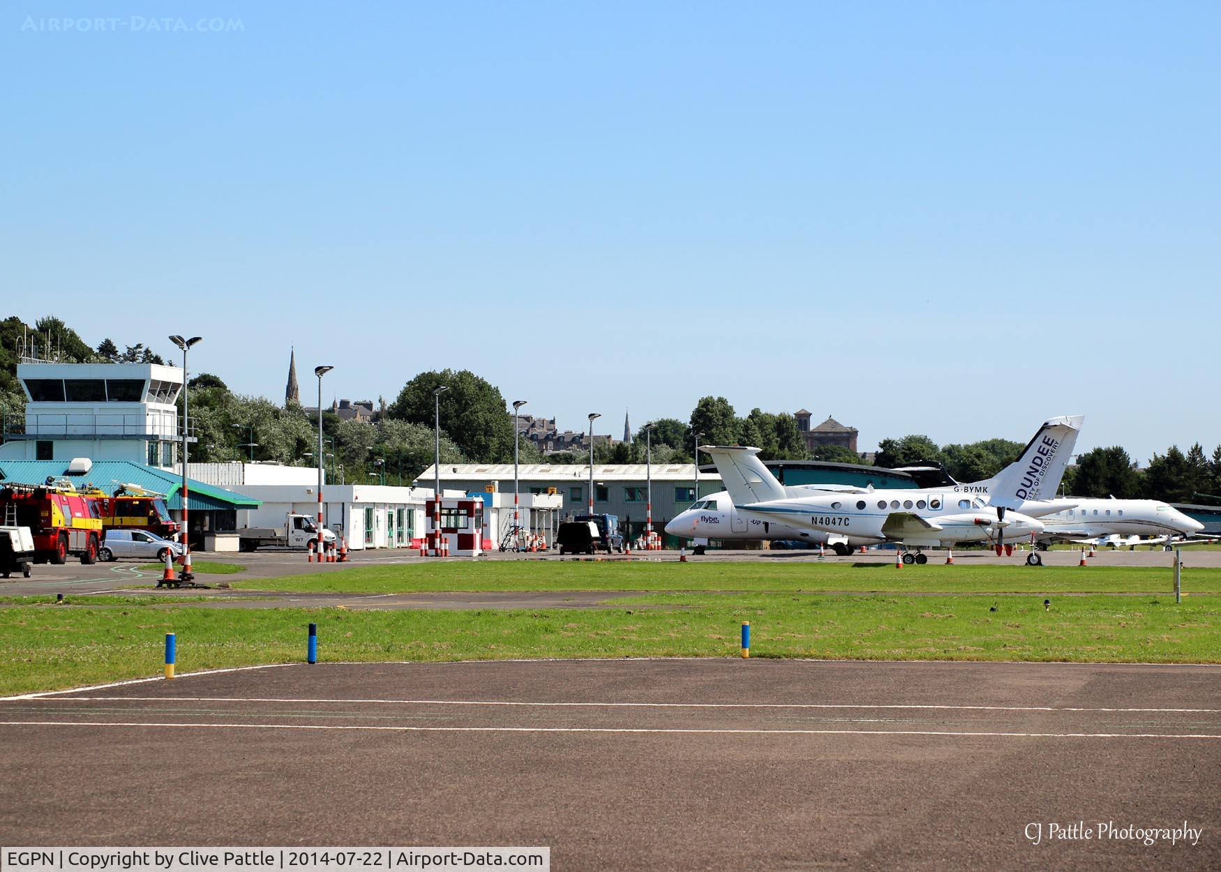 Dundee Airport, Dundee, Scotland United Kingdom (EGPN) - A fine day at Dundee Riverside EGPN