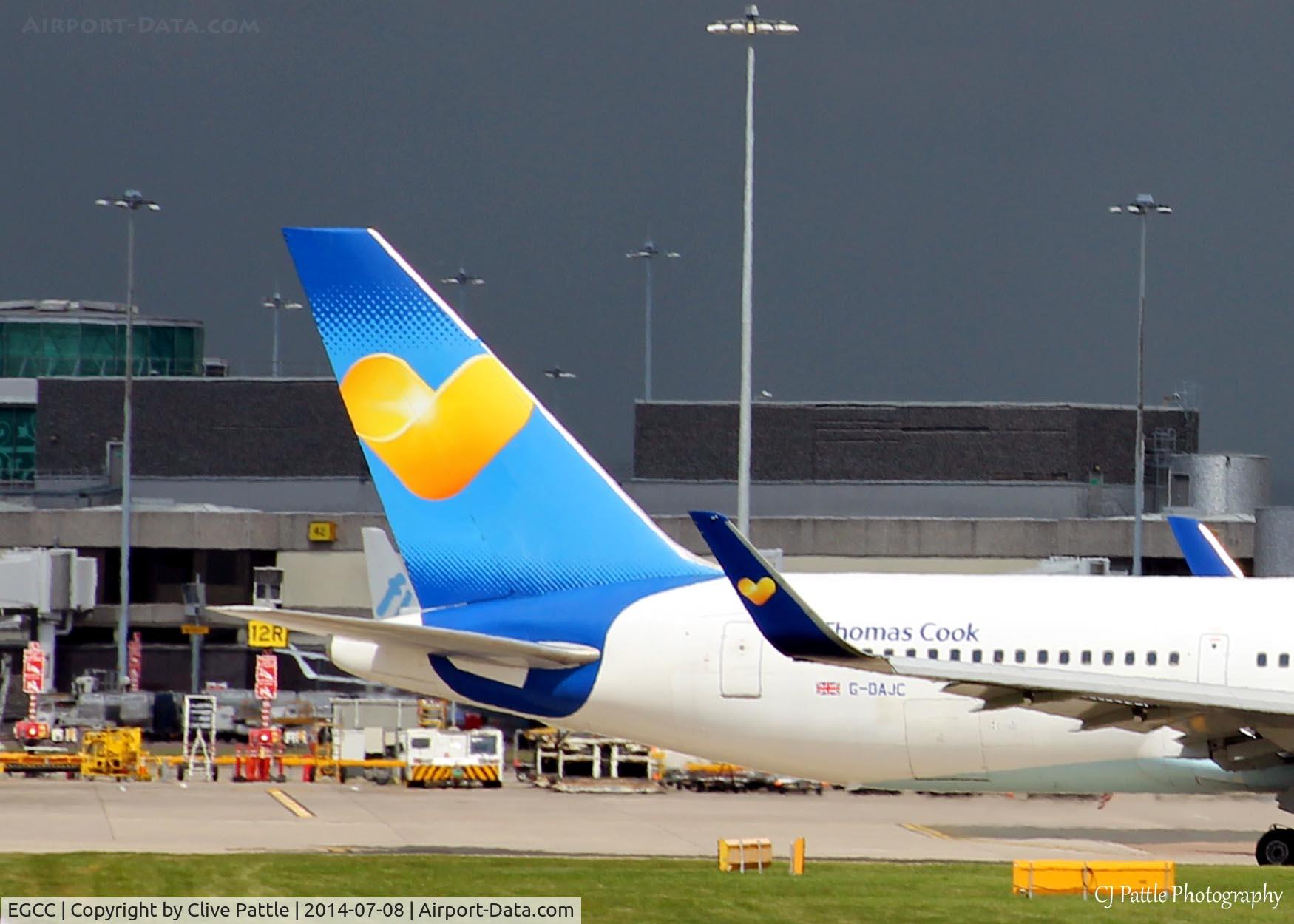 Manchester Airport, Manchester, England United Kingdom (EGCC) - Apron action at Manchester EGCC