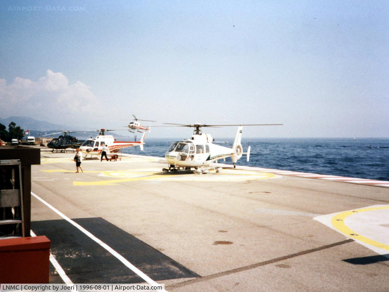 Monaco Heliport Airport, Monte Carlo Monaco (LNMC) - Heliport Monaco 1996
