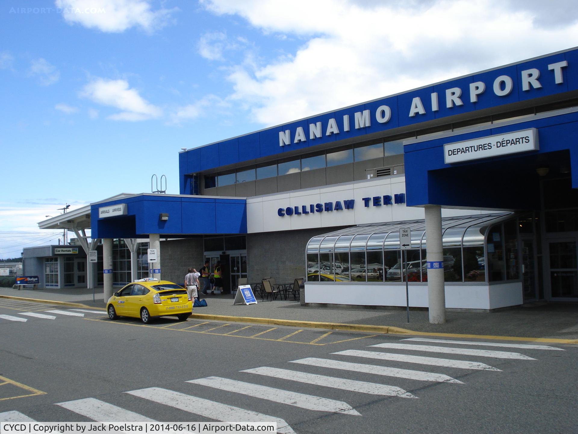 Nanaimo Airport, Nanaimo, British Columbia Canada (CYCD) - Passenger Terminal of Nanaimo Airport BC