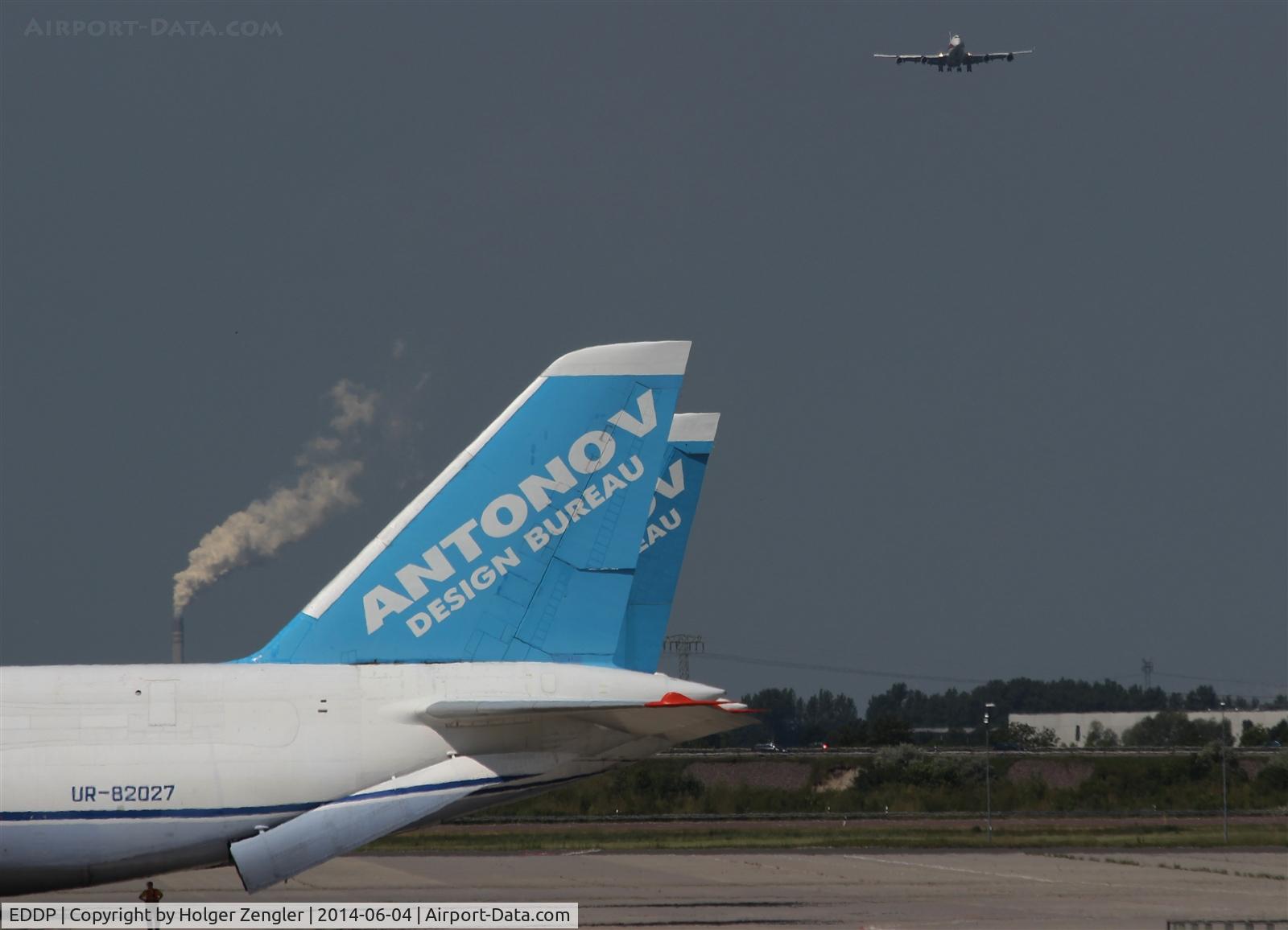 Leipzig/Halle Airport, Leipzig/Halle Germany (EDDP) - Gnom with three big babies.....