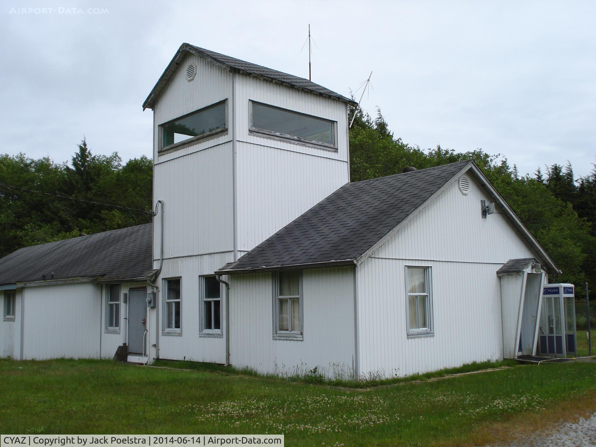 Tofino Airport, Tofino, British Columbia Canada (CYAZ) - Weather office of Tofino-Long Beach airport