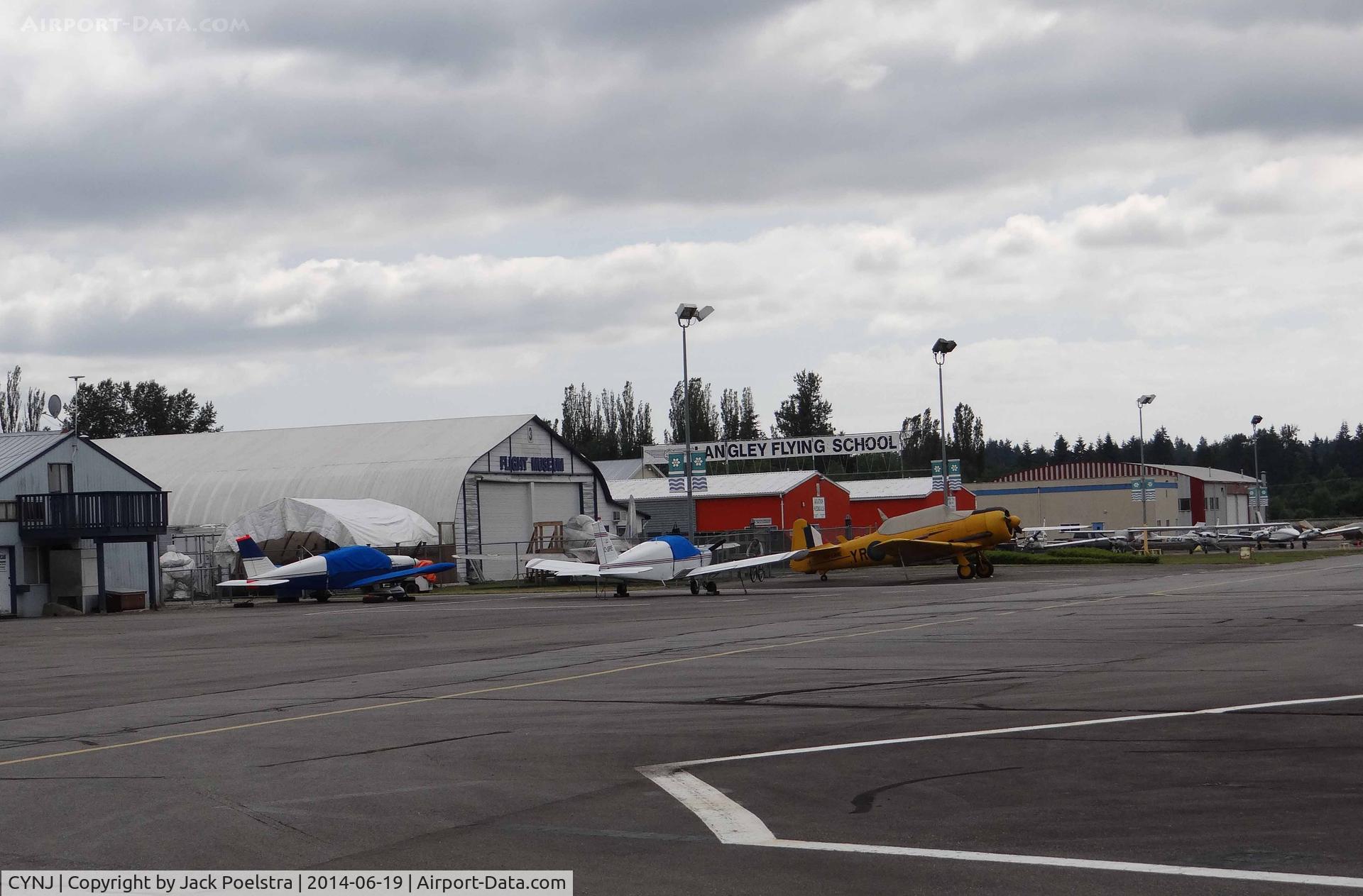 Langley Regional Airport, Langley, BC Canada (CYNJ) - Ramp of Langley airport BC
