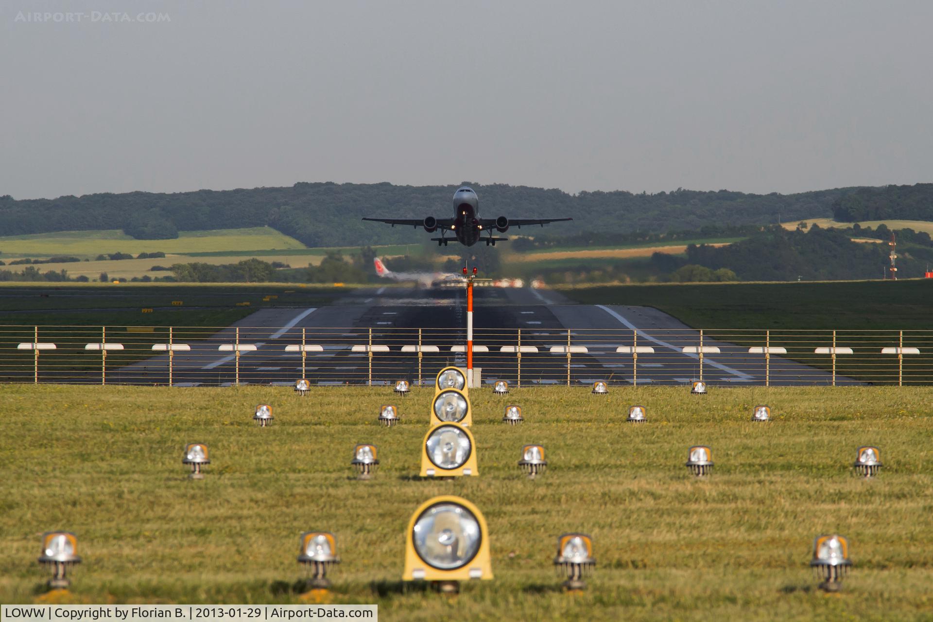 Vienna International Airport, Vienna Austria (LOWW) - Runway 29 at VIE