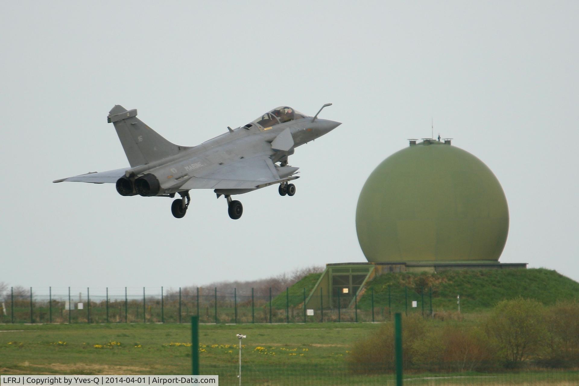 Landivisiau Airport, Landivisiau France (LFRJ) - Rafale M, Landing rwy 08, Landivisiau naval air base (LFRJ)