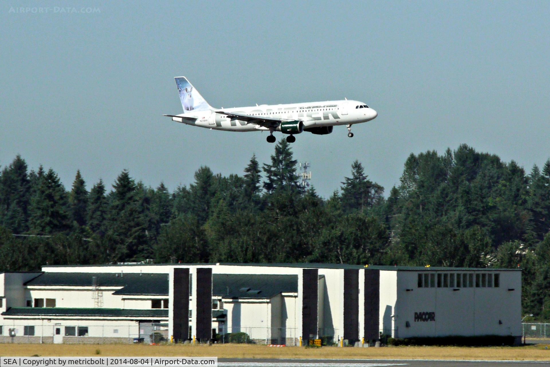 Seattle-tacoma International Airport (SEA) - Frontier lands in Seattle