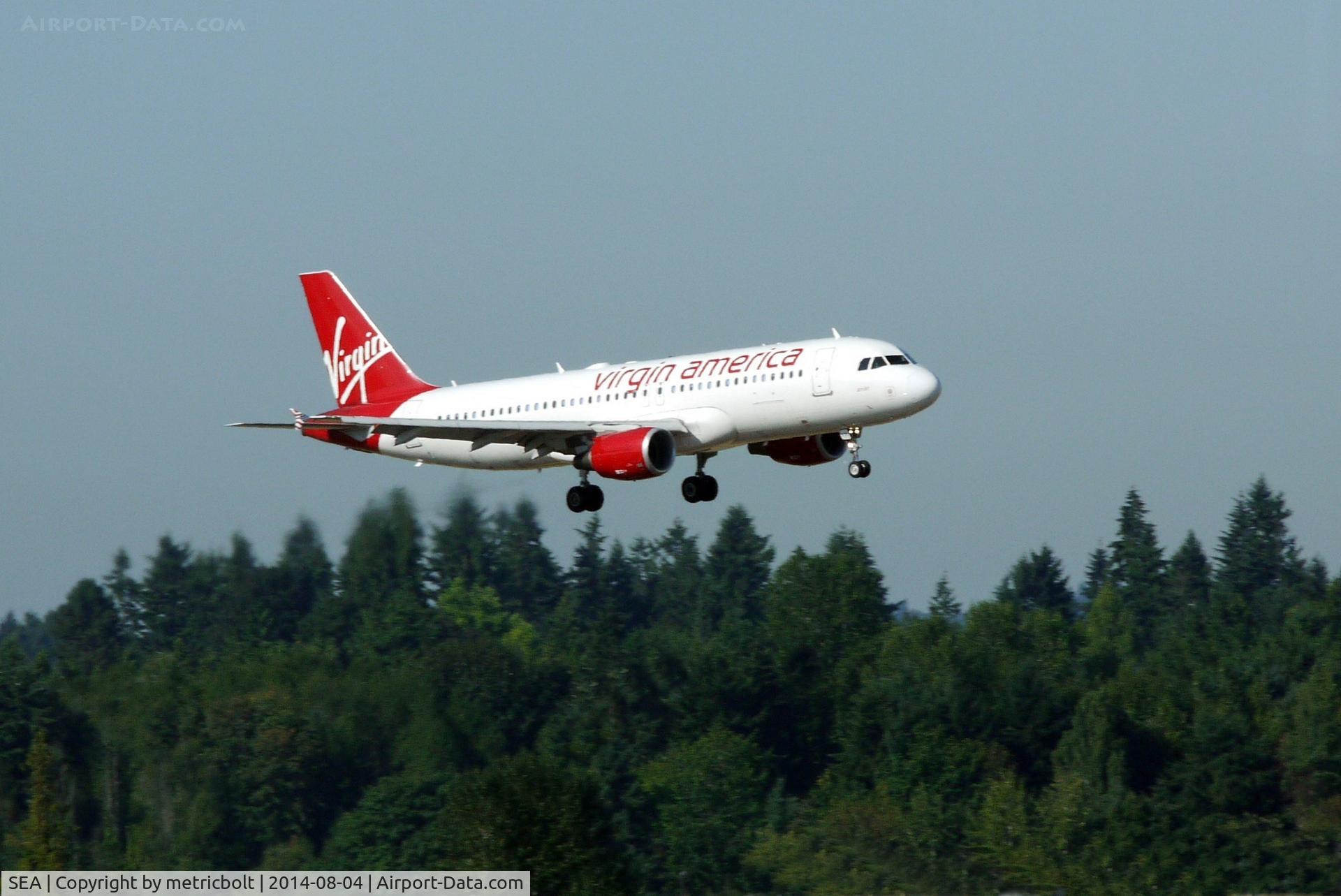 Seattle-tacoma International Airport (SEA) - Virgin America A319