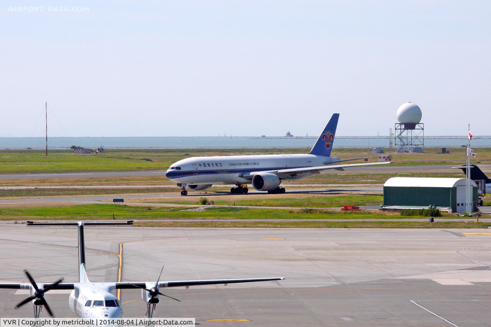 Vancouver International Airport, Vancouver, British Columbia Canada (YVR) - China Southern Cargo B777 departure