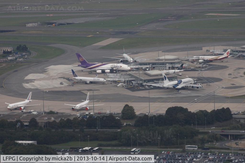 Paris Charles de Gaulle Airport (Roissy Airport), Paris France (LFPG) - View of Terminal 1 