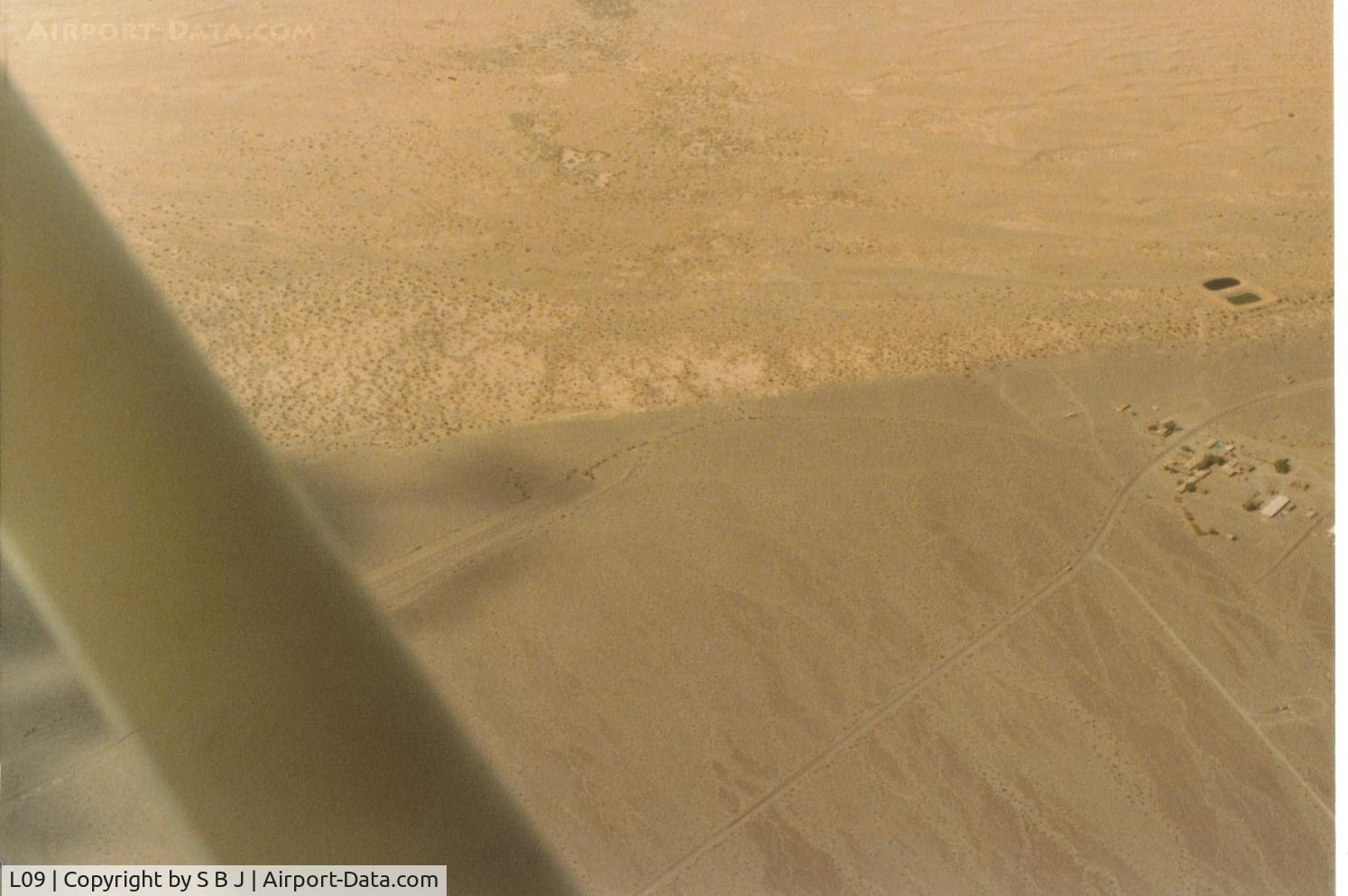 Stovepipe Wells Airport (L09) - Most of the Stovepipe Wells airport which consists of only a runway with no facilities.Short walk to the Stove Pipe Wells village. Parking is at the end of runway that can be seen in this picture.