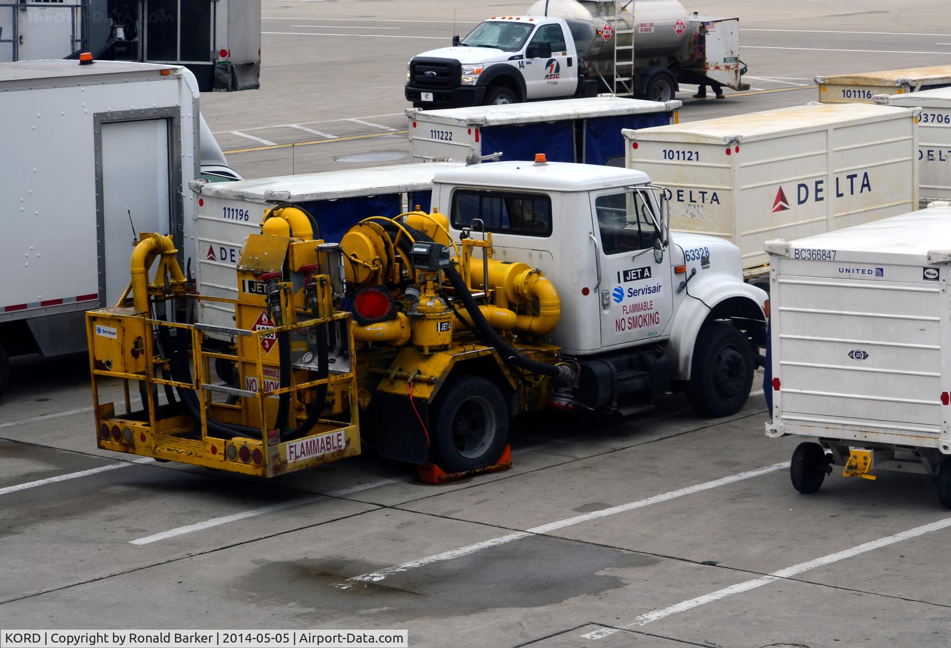 Chicago O'hare International Airport (ORD) - Fuel pump on truck O'Hare