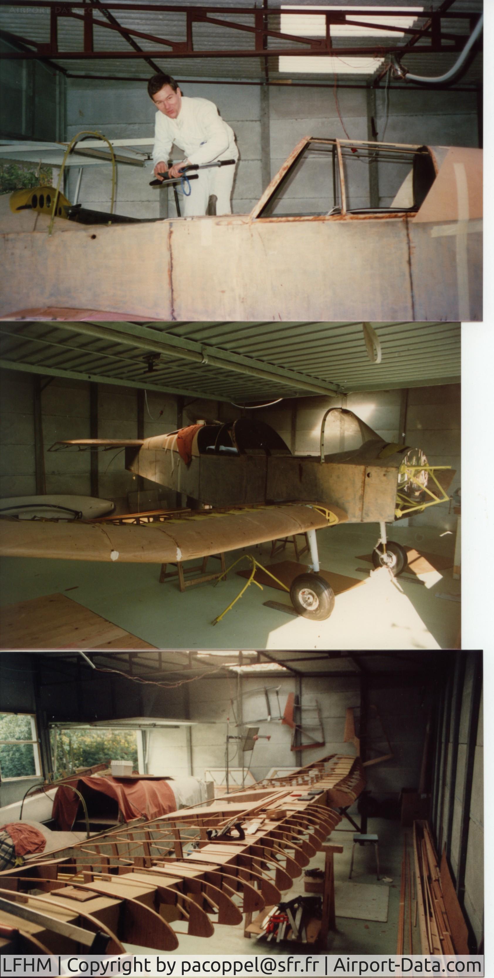 Megève Airport, Megève France (LFHM) - Aircraft sold in 1995 at the flying club Brossard Etampes.
Plane crashed in ????? Rehabilitated a first time and then crashed again in ???.
Aircraft stored for a few years and todays it is an A/C equiped with skis in order to explore the alpine glaciers
