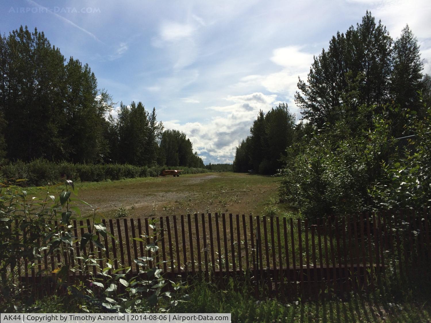 Talkeetna Village Strip Airport (AK44) - When you would rather land downtown rather than the big airport; there's Talkeetna Village Strip airport, Talkeetna AK USA
