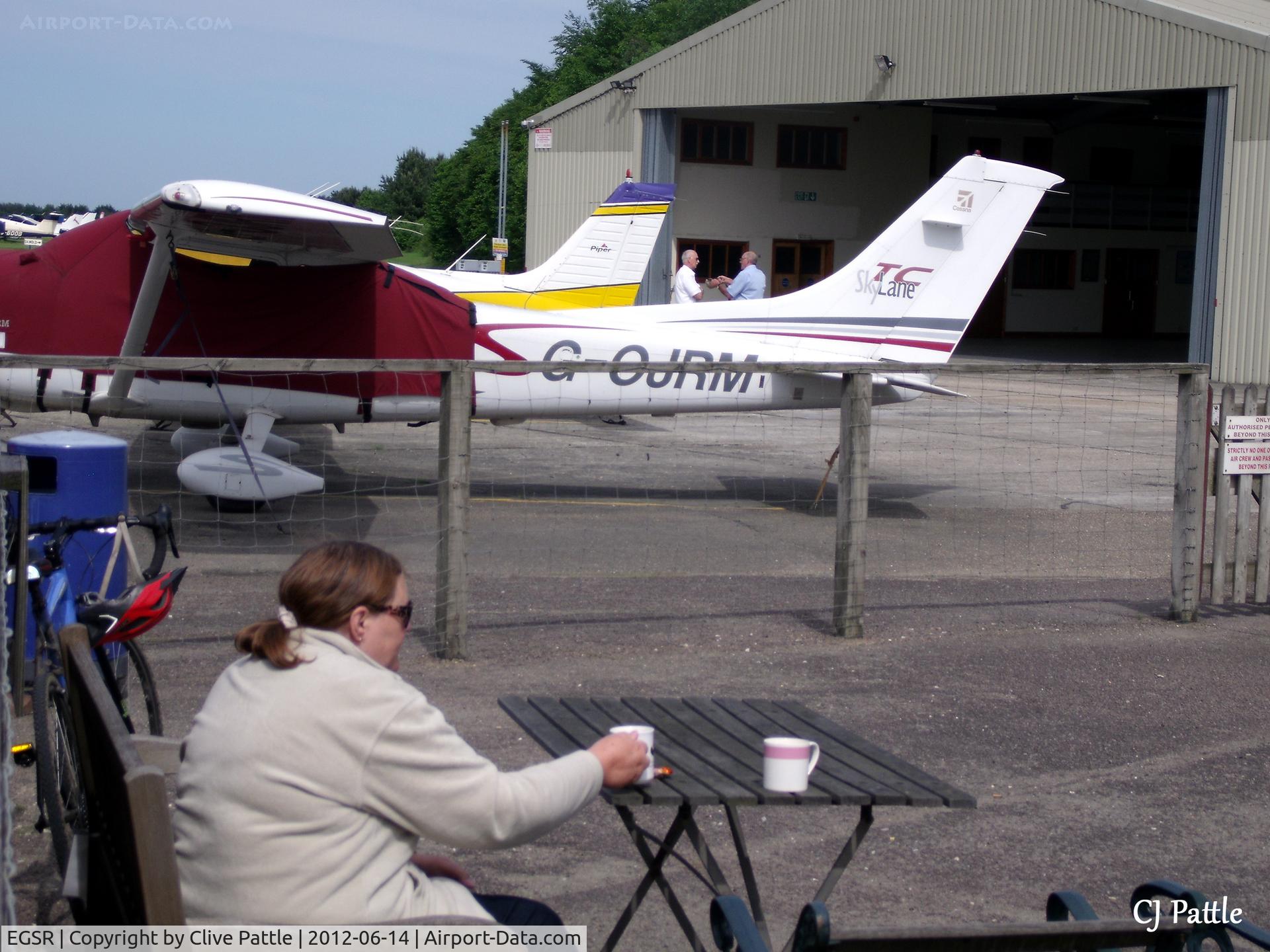 Earls Colne Airfield Airport, Halstead, England United Kingdom (EGSR) - A lovely welcome at the Cafe at Earl's Colne EGSR