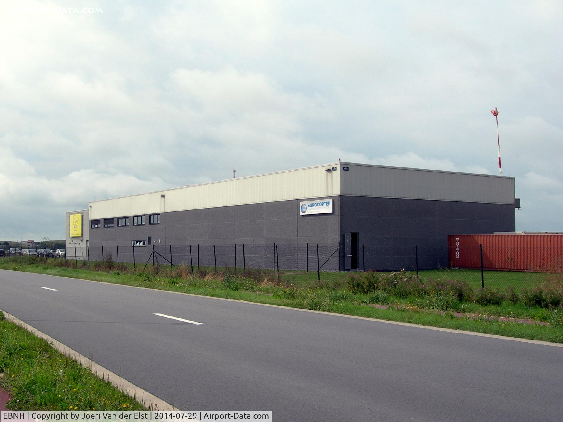 EBNH Airport - Noordzee Helikopters Vlaanderen Maintenance building