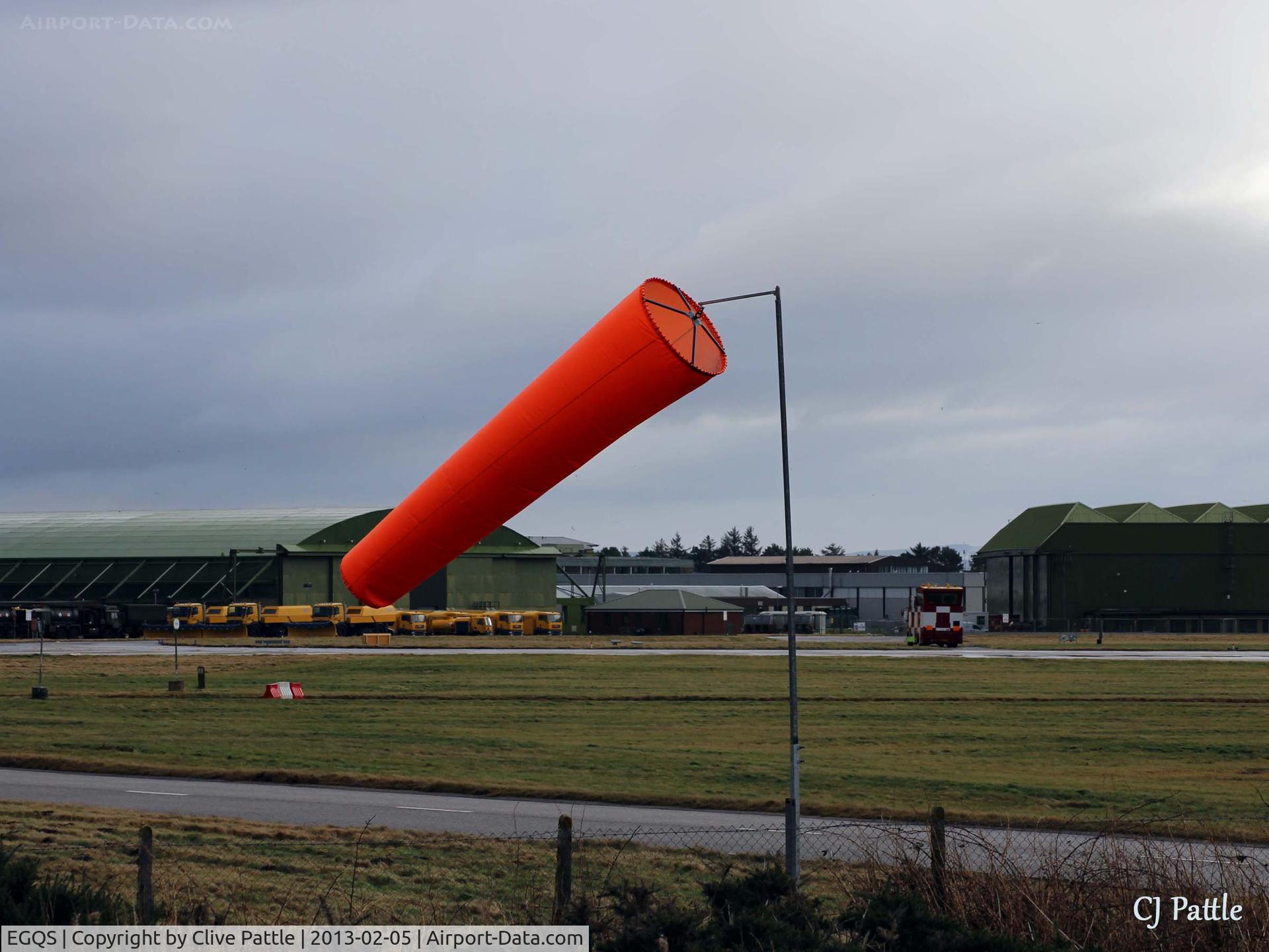 RAF Lossiemouth Airport, Lossiemouth, Scotland United Kingdom (EGQS) - Airfield view at RAF Lossiemouth EGQS