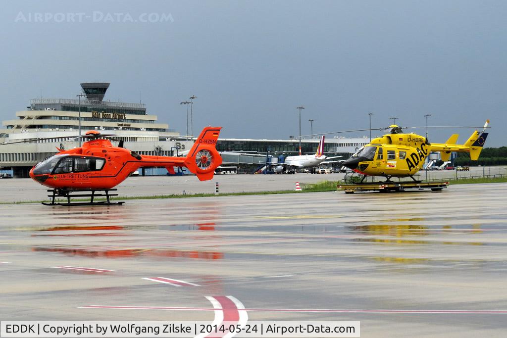 Cologne Bonn Airport, Cologne/Bonn Germany (EDDK) - 2 Helis