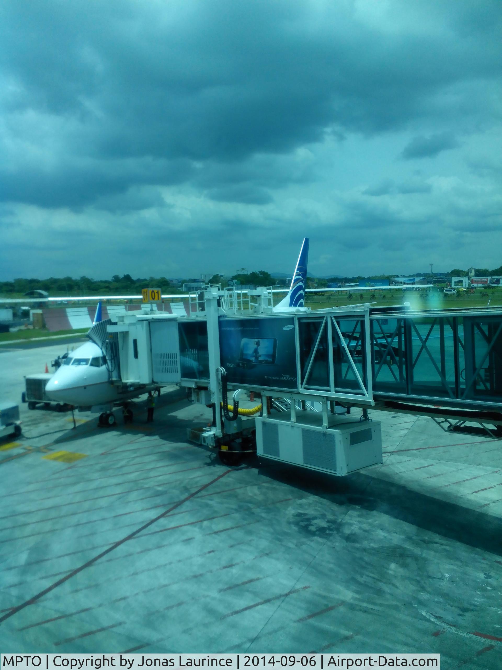 Tocumen International Airport, Panama City Panama (MPTO) -  Copa Airlines aircraft - desrination Port-au-Prince, Haiti - at the Tocumen International Airport of Panama City, Panama