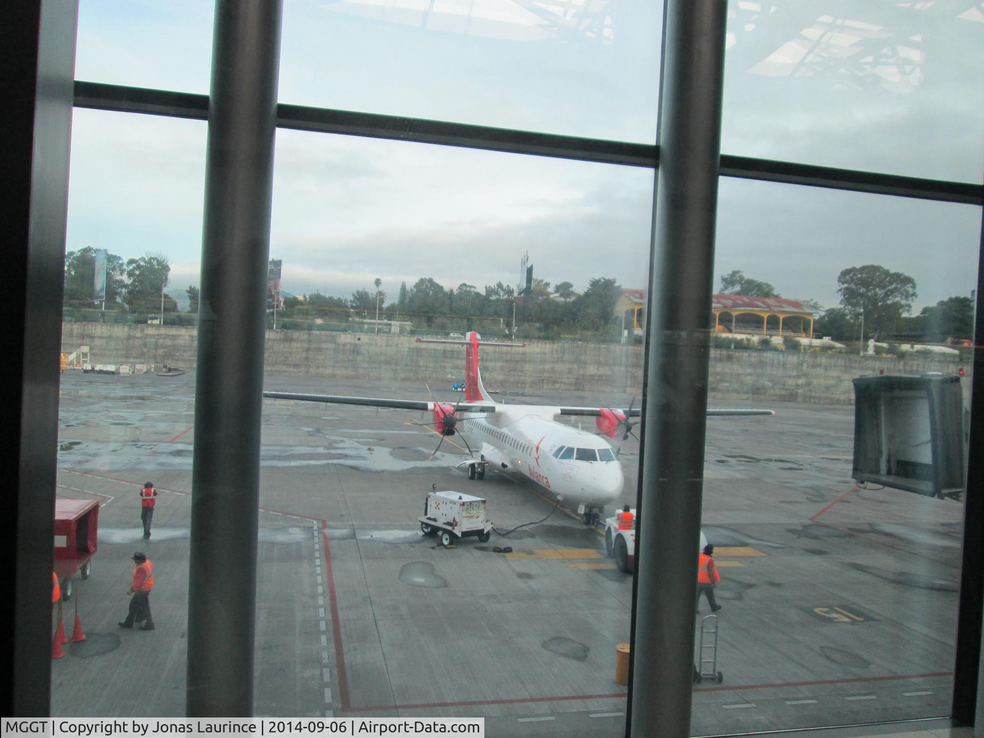 La Aurora International Airport, Guatemala City, Guatemala Guatemala (MGGT) - TACA Avianca aircraft at the La Aurora International Airport of Guatemala City, Guatemala