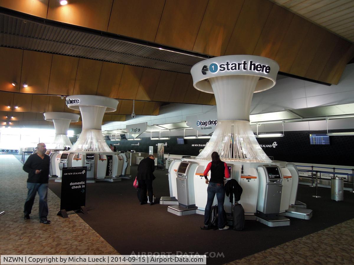 Wellington International Airport, Wellington New Zealand (NZWN) - Check-in for NZ