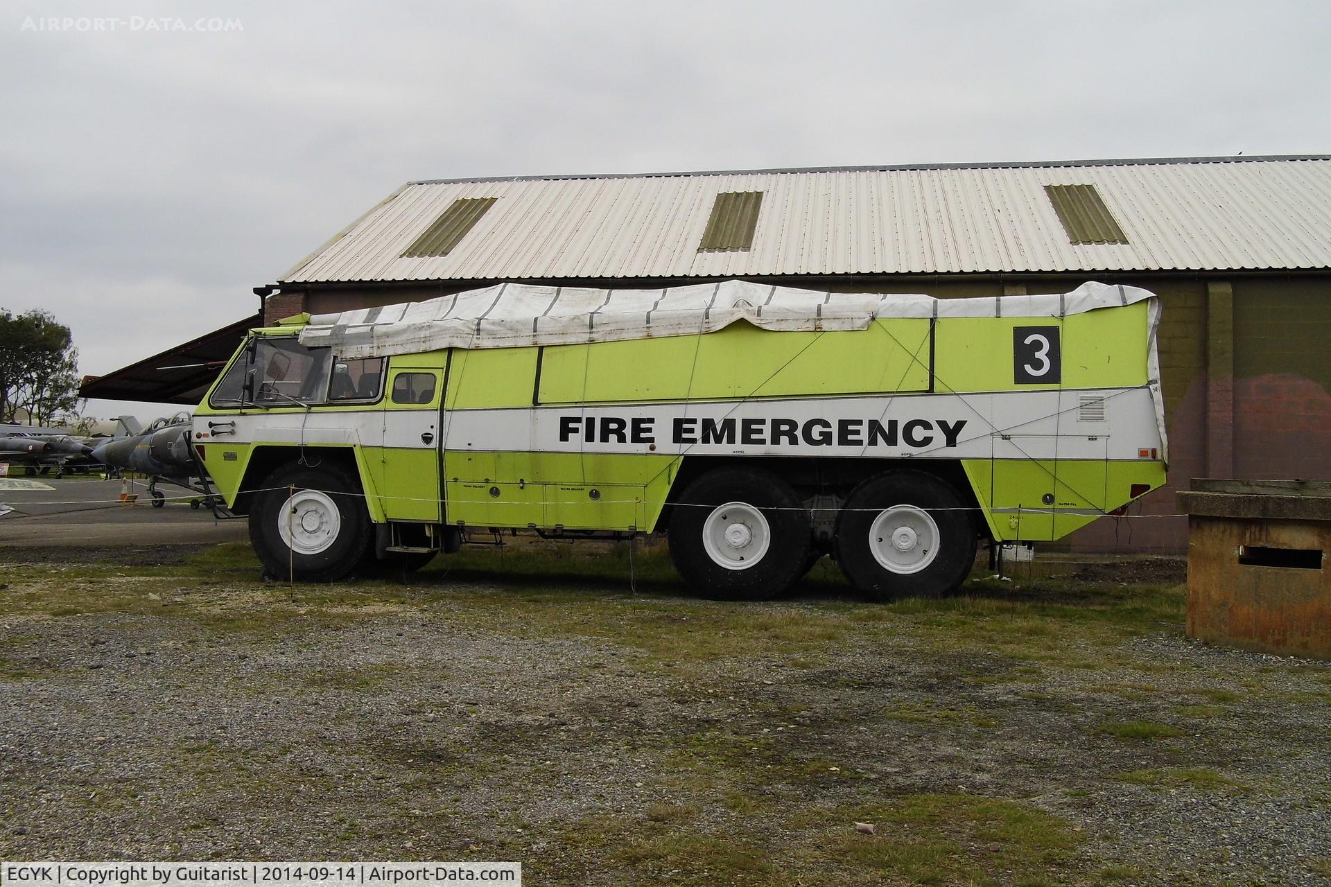 EGYK Airport - Looks like an old LHR fire engine