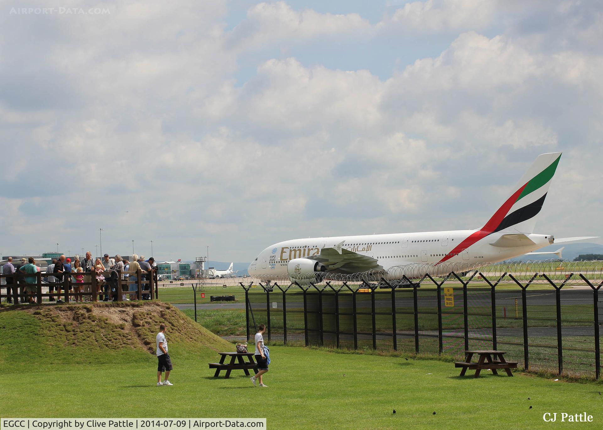 Manchester Airport, Manchester, England United Kingdom (EGCC) - The Runway Visitors Park at EGCC
