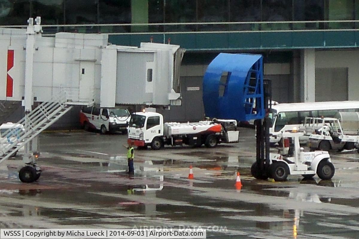 Singapore Changi Airport, Changi Singapore (WSSS) - Airbridge tests