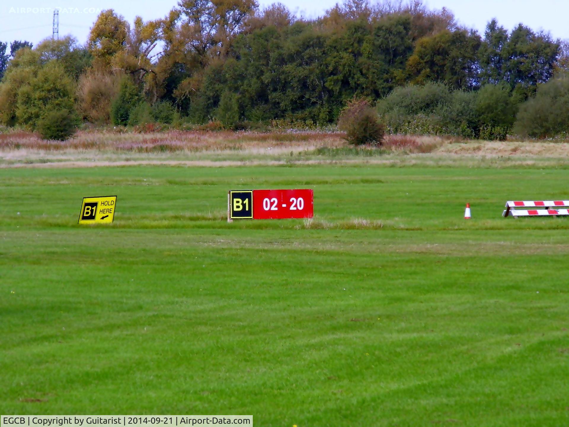 City Airport Manchester, Manchester, England United Kingdom (EGCB) - One of the taxiways at the City Airport Manchester