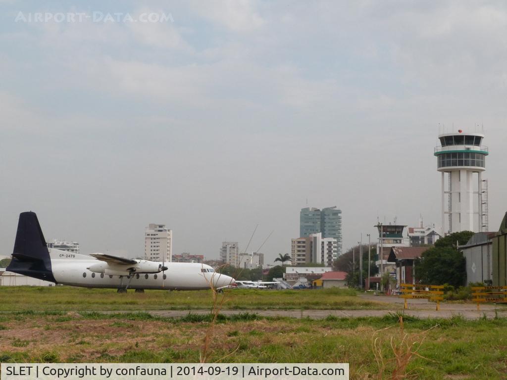 El Trompillo Airport, Santa Cruz Bolivia (SLET) - Fairchild  F-27 CP-2479 in El Trompillo platform