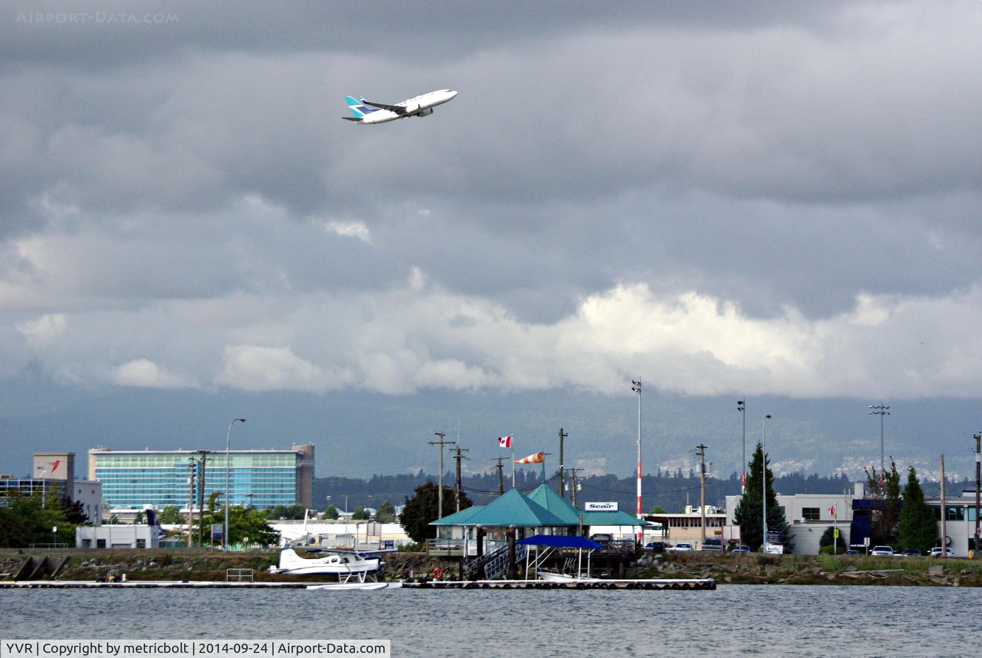 Vancouver International Airport, Vancouver, British Columbia Canada (YVR) - Westjet departure from YVR