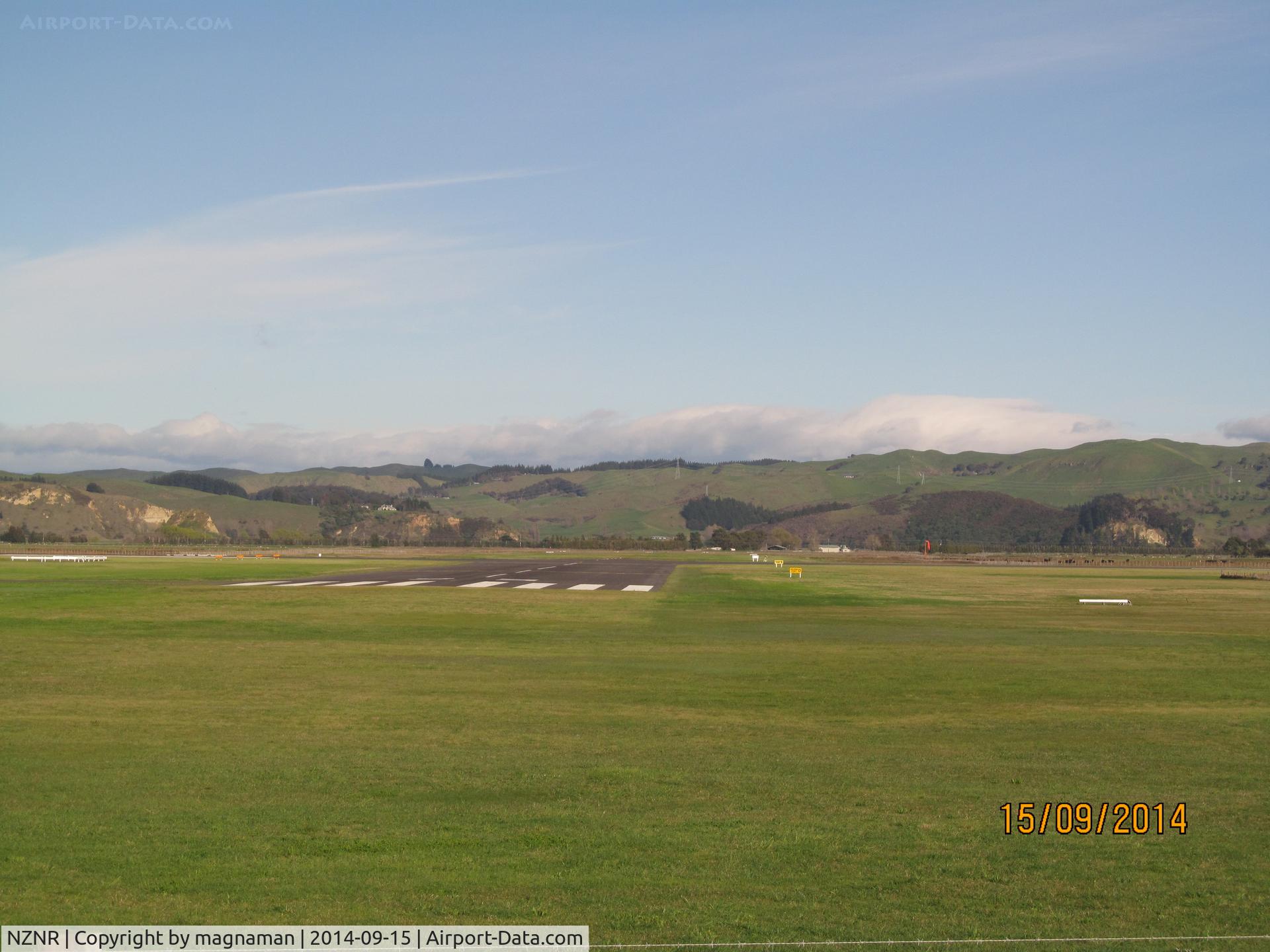 Napier Airport, Napier New Zealand (NZNR) - second runway at napier - never seen it before this trip.