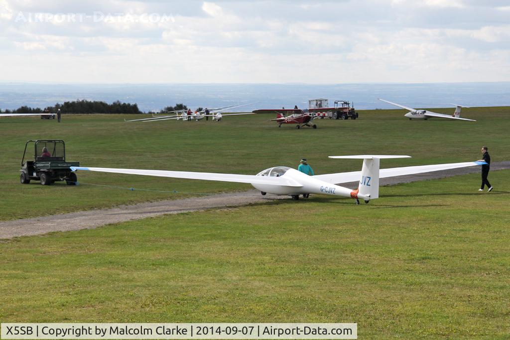 X5SB Airport - Sutton Bank Gliding Centre, September 7th 2014.
