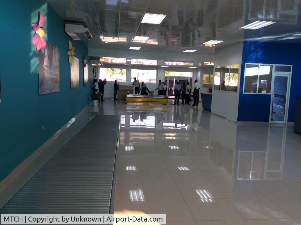 Cap-Haitien International Airport, Cap-Haitien Haiti (MTCH) - Inside the Hugo Chavez International Airport of Cap-Haitien for the inaugural flight from Miami