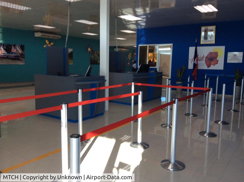 Cap-Haitien International Airport, Cap-Haitien Haiti (MTCH) - Inside the Hugo Chavez International Airport of Cap-Haitien for the inaugural flight from Miami