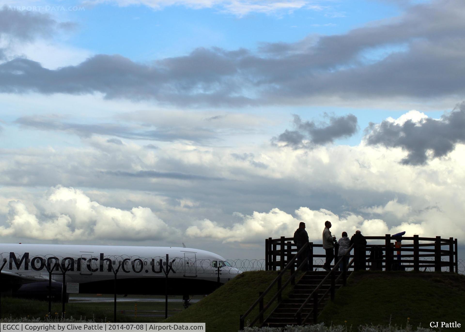 Manchester Airport, Manchester, England United Kingdom (EGCC) - Spotting available in all weathers and lighting conditions at the Runway Viewing Park at Manchester Airport EGCC