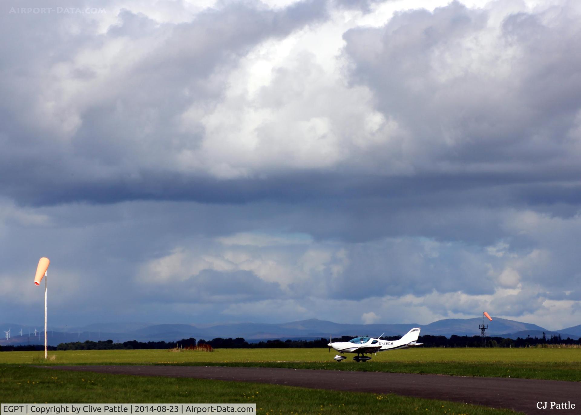 Perth Airport (Scotland), Perth, Scotland United Kingdom (EGPT) - Located in Central Scotland, Perth (EGPT) offers wonderful scenery to the GA pilots
