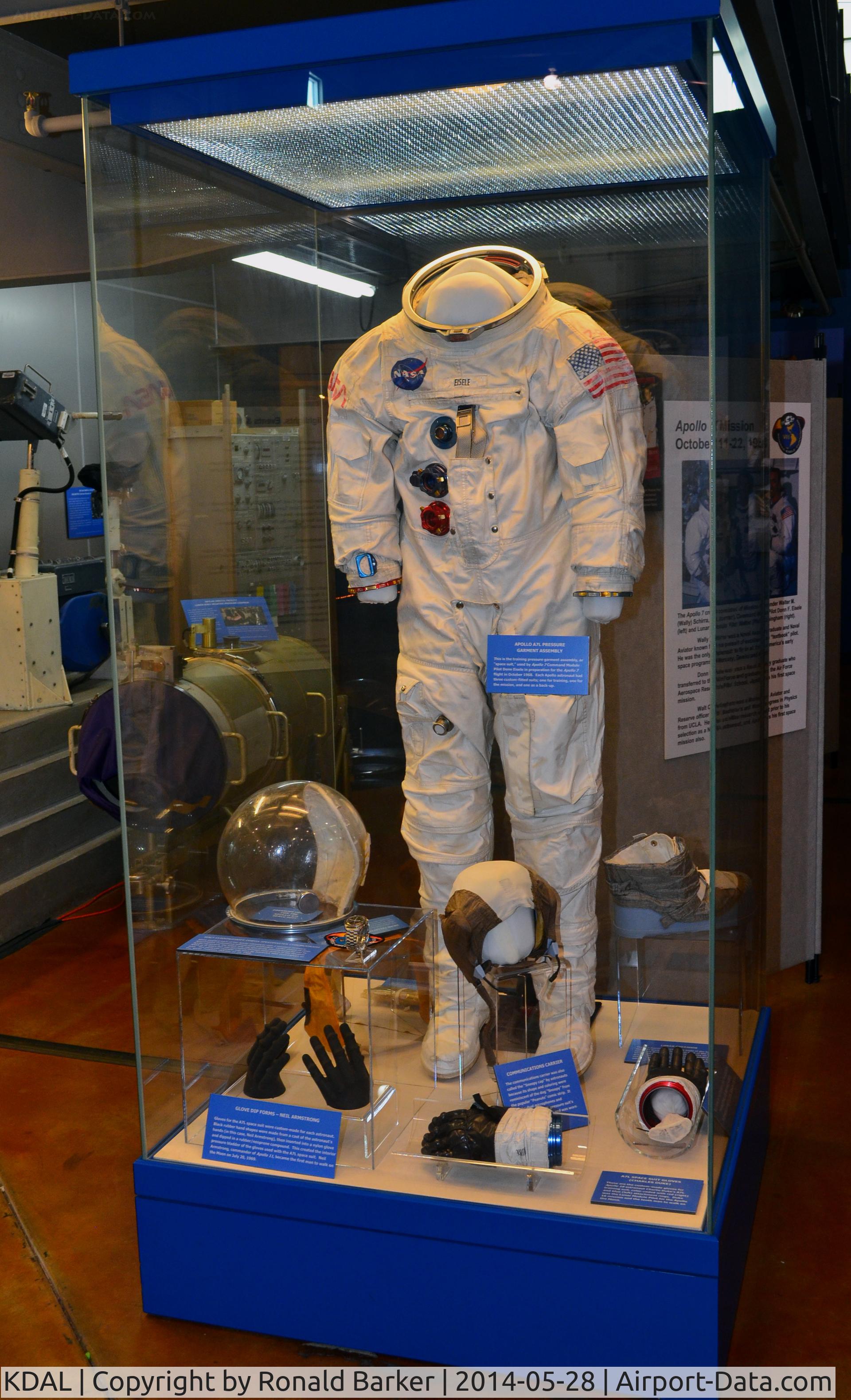 Dallas Love Field Airport (DAL) - Apollo 7 space suit, Frontiers of Flight Museum DAL