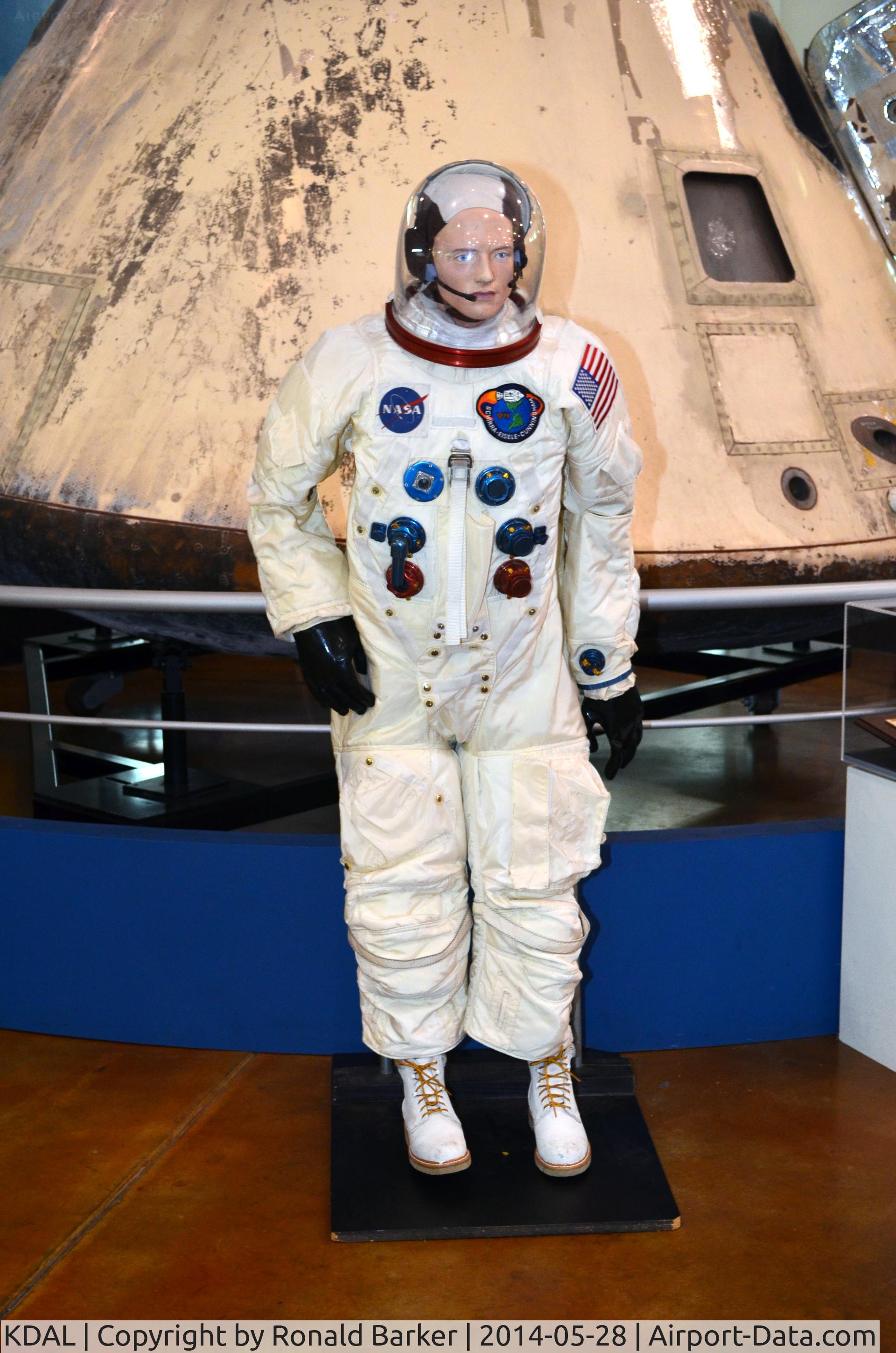 Dallas Love Field Airport (DAL) - Apollo 7 suit, Frontiers of Flight Museum DAL