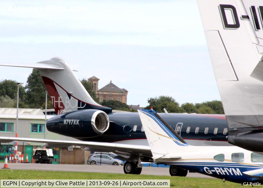 Dundee Airport, Dundee, Scotland United Kingdom (EGPN) - Busy apron shot at Dundee Riverside EGPN