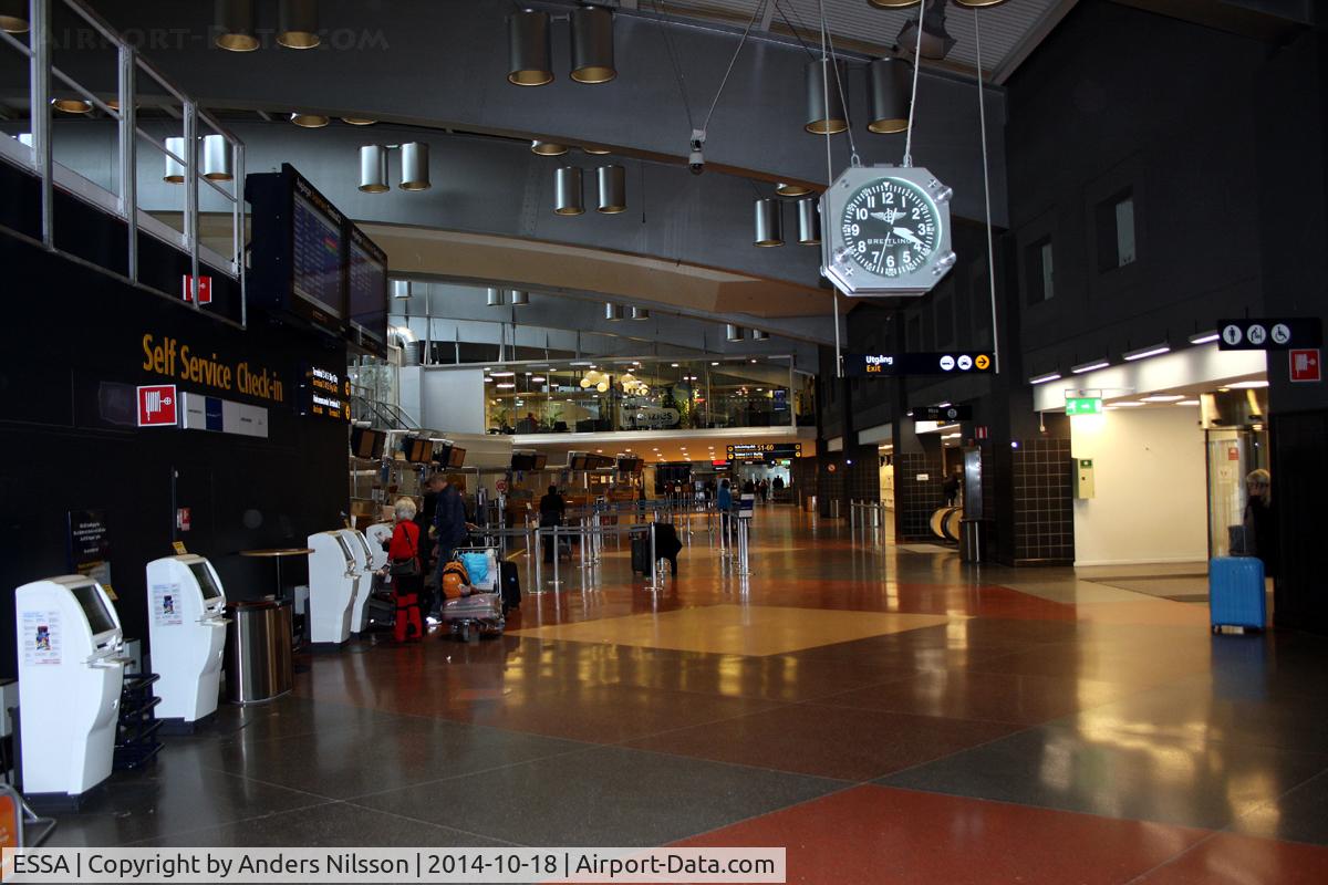 Stockholm-Arlanda Airport, Stockholm Sweden (ESSA) - Terminal 2.