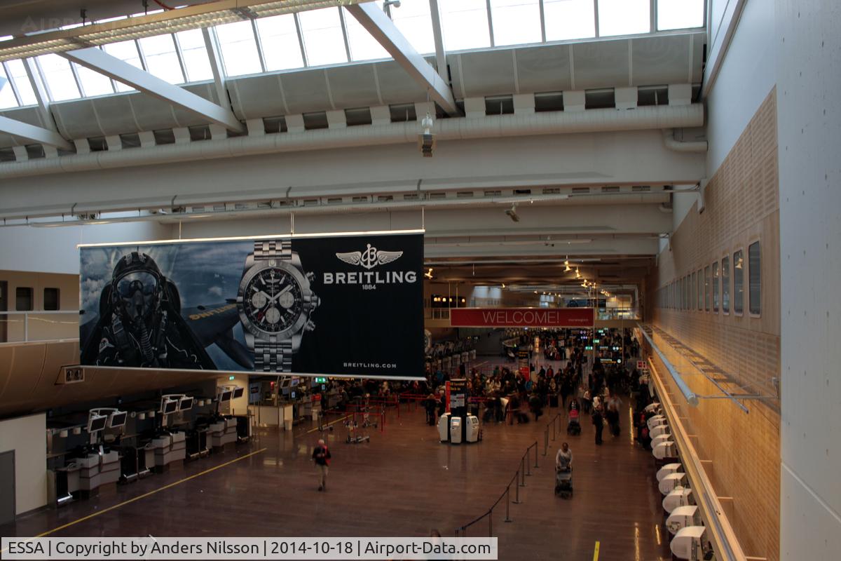 Stockholm-Arlanda Airport, Stockholm Sweden (ESSA) - Terminal 5.