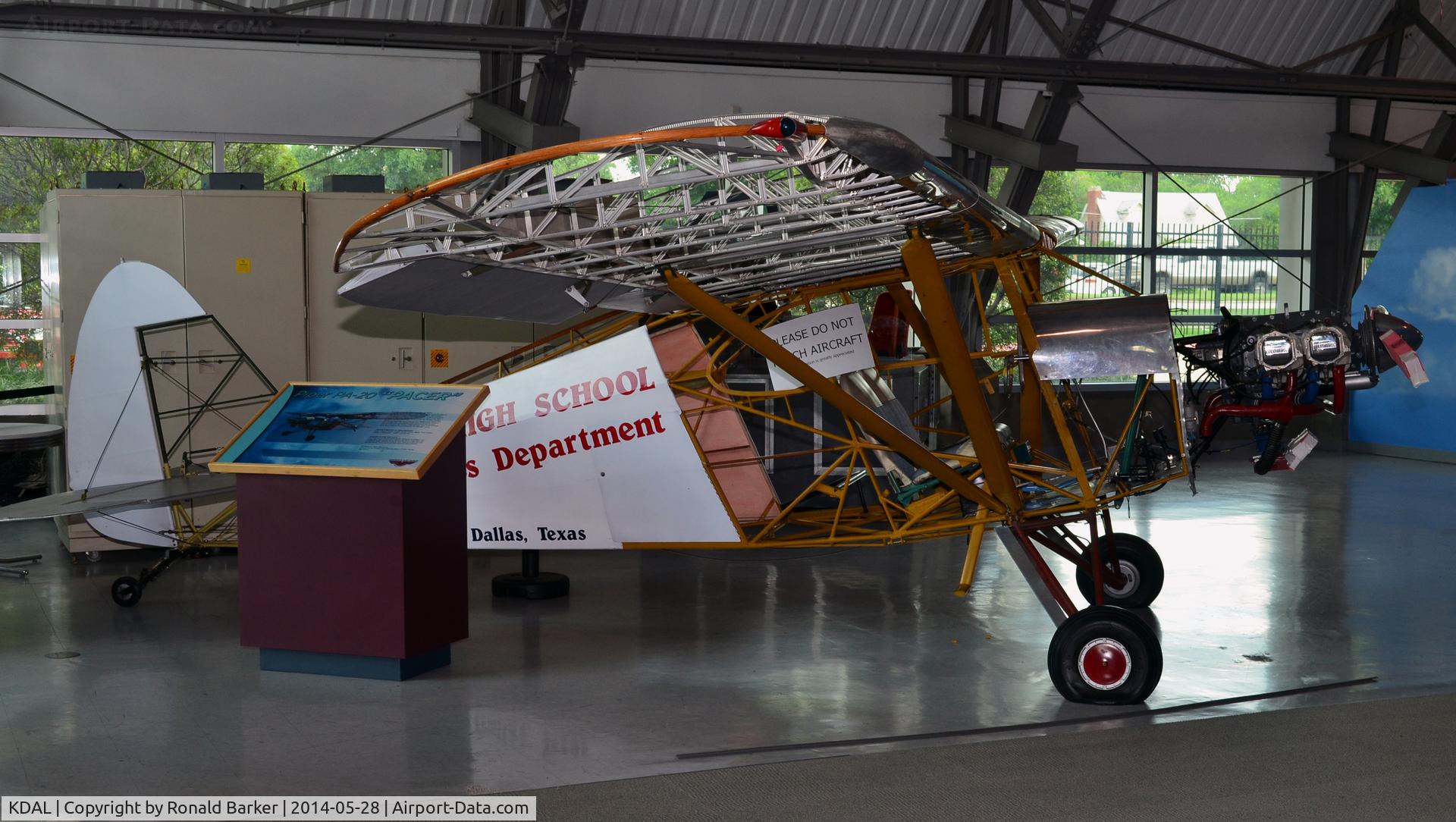 Dallas Love Field Airport (DAL) - Sky Line High School trainer Frontiers of Flight Museum DAL 