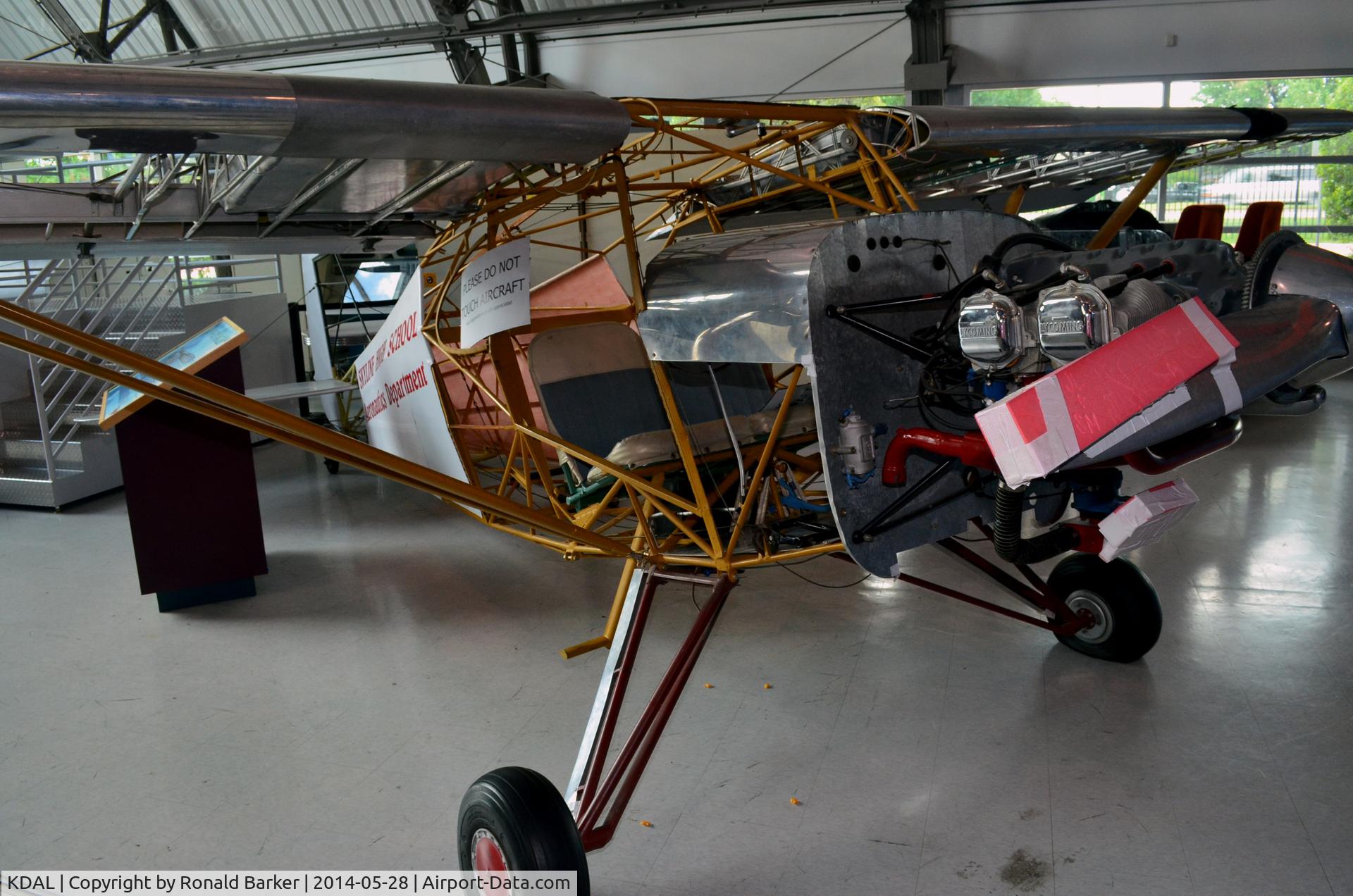 Dallas Love Field Airport (DAL) - Sky Line High School trainer Frontiers of Flight Museum DAL 